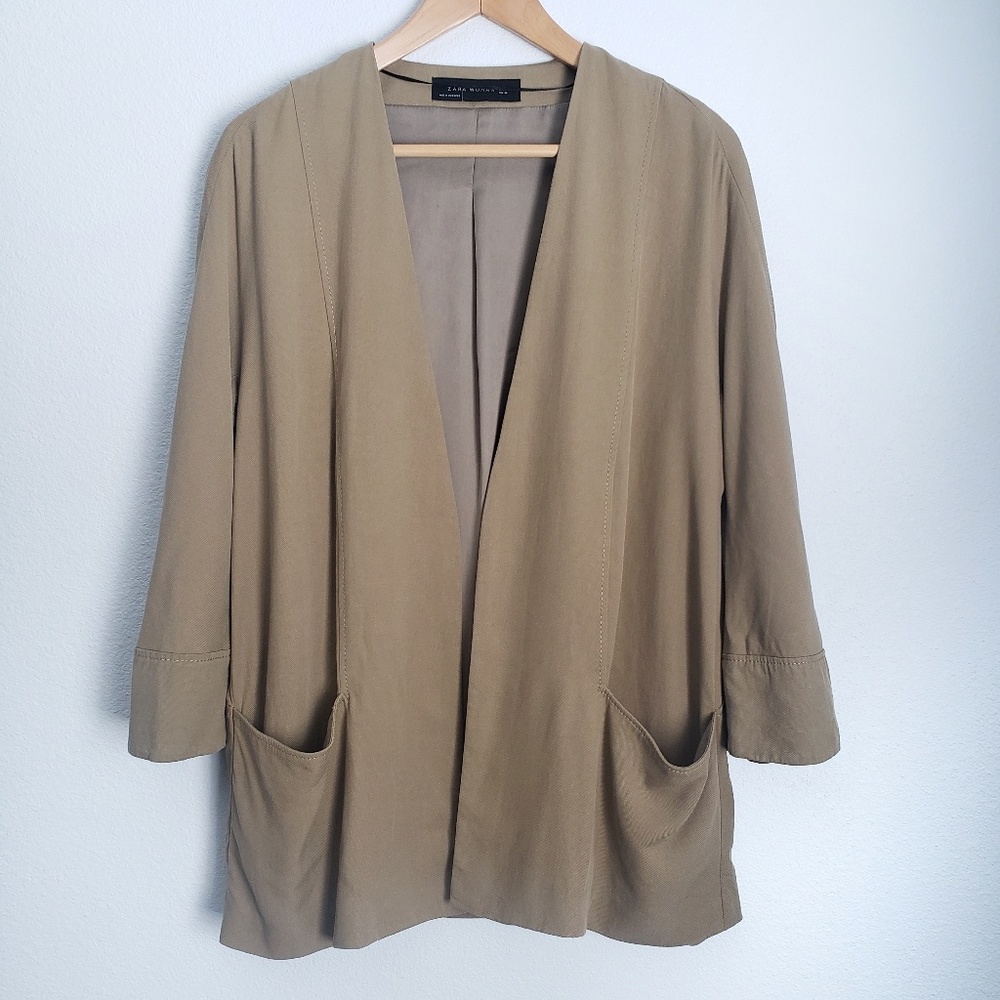 Zara Woman Oversized Blazer/Cardigan -Size S